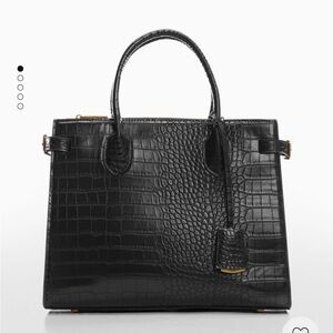 Faux Croc Bag